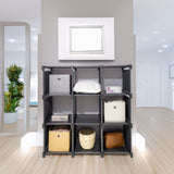 NNEDSZ Storage Organizer, 9 Cubes, Wardrobe Closet Storage Shelves