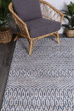 NNEDSZ Amritsar Camphils Navy Tribal Rug 160X230
