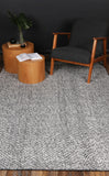 NNEDSZ Chignon Charcoal Wool Blend Rug 160x230