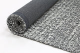 NNEDSZ Cue Charcoal Wool Blend Rug 160x230