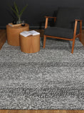 NNEDSZ Grace Charcoal Wool Blend Rug 160x230