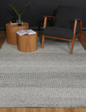 NNEDSZ Grace Grey Wool Blend Rug 160x230