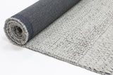 NNEDSZ Grace Grey Wool Blend Rug 160x230