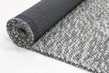 NNEDSZ Loopy Charcoal Wool Blend Rug 160x230
