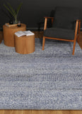 NNEDSZ Grace Blue Wool Blend Rug 200x290