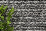 NNEDSZ Cue Charcoal Wool Blend Rug 240x330