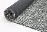 NNEDSZ Cue Charcoal Wool Blend Rug 240x330