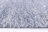 NNEDSZ Ringlets Blue Wool Blend Rug 240x330