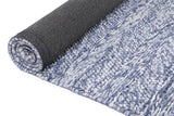 NNEDSZ Ringlets Blue Wool Blend Rug 240x330