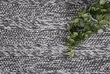 NNEDSZ Ringlets Charcoal Wool Blend Rug 240x330