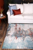 NNEDSZ salsa-jorge-blue-terracotta-abstract-rug 160x230