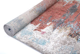 NNEDSZ salsa-jorge-blue-terracotta-abstract-rug 160x230