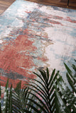 NNEDSZ salsa-jorge-blue-terracotta-abstract-rug 160x230