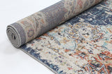 NNEDSZ hollow-medalion-transitional-navy-multi-rug 160x230