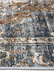 NNEDSZ vintage-crown-cezanne-rabbit-gray-inca-gold-distressed-vintage-round-rug 180X180