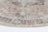 NNEDSZ vintage-crown-cezanne-blush-distressed-vintage-round-rug 180X180