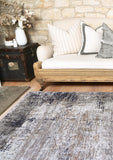 NNEDSZ vintage-crown-anne-echo-blue-grey-distressed-vintage-rug 270x365cm