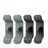 Cord Organizer Wrap Holder 4pcs Kitchen Appliance Cable Winder Adhesive Clip - 4PCS Black