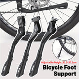 NNEDSZ Mountain Bike Foot Support Stand Pedal Support for Bicycle Repair Maintenance - Two-hole model