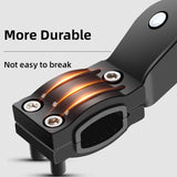 NNEDSZ Mountain Bike Foot Support Stand Pedal Support for Bicycle Repair Maintenance - Two-hole model