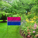 NNEDSZ Bisexual Large Flag 150X90Cm Bi Sexual Pride Lgbt Lesbian Gay Rainbow Mardi Gras