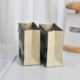 50pcs Blue Vintage Lotus Jewelry Box Paper Packaging Gift Boxes for Jewelry - 12*12*4cm(Box)