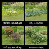 Outdoor Camouflage Mesh Sunscreen Shade Heat Insulation Leaf Decorative Fabrics
