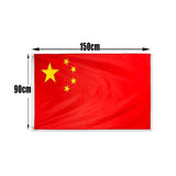 NNEDSZ Large Chinese China Flag Heavy Duty Outdoor 90 X 150 cm - 3Ft X 5Ft