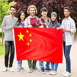 NNEDSZ Large Chinese China Flag Heavy Duty Outdoor 90 X 150 cm - 3Ft X 5Ft