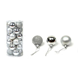 NNEDSZ 24Pcs/Pack Christmas Tree Xmas Balls Decorations Baubles Party Wedding Ornament - Gold