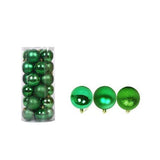 NNEDSZ 24Pcs/Pack Christmas Tree Xmas Balls Decorations Baubles Party Wedding Ornament - Gold