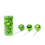 NNEDSZ 24Pcs/Pack Christmas Tree Xmas Balls Decorations Baubles Party Wedding Ornament - Gold