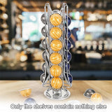 24 Coffee Capsule Holder Rack Storage Stand Pod Display Organizer Shelf Kitchen