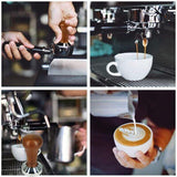 51mm Coffee Tamper Aluminum Alloy Base Wooden Handle for Espresso Machine