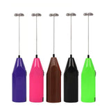 Electric Kitchen Mini Foamer Milk Frother Egg Beater Stirrer Whisk Mixer Tool - Silver