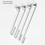 Stainless Steel Aquarium CO2 Diffuser Carbon Dioxide Atomizer Grass Tank Bubbler - 40cm