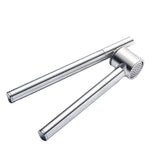 Stainless Steel Garlic Press Peeler Zinc Alloy Kitchen Tool Garlic Crusher