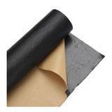2X Self Adhesive Leather Repair Patches Kit for Sofa Couch Auto Interior Use - Dark Grey