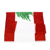 NNEDSZ Large Lebanon Lebanese Flag Heavy Duty Outdoor Lb 90X150Cm - 3X5Ft