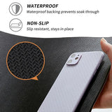 Washing Machine Water Absorbent Mat Quick Dry Dust Proof for Laundry Room Use - Colourful Print