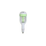 Mini Car Air Humidifier Essential Oil Diffuser Ultrasonic Aroma Mist Purifier - Black