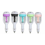 Mini Car Air Humidifier Essential Oil Diffuser Ultrasonic Aroma Mist Purifier - Green