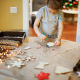 NNEDSZ Wooden Christmas Hanging Ornament for Tree DIY Craft Decoration 10pcs - Deer02