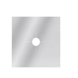 Gas Stove Burner Covers Reusable Hob Protectors Non Stick Liner Pad 4 Pcs - 4 PCS Silver