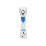 3 Mins Hourglass Sand Timer Kids Gifts Egg Kitchen Smiley Tooth Brushing Clock - Blue