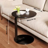 Small Round Coffee Table Simple Sofa Side Table Compact Modern Home Furniture