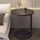 Small Round Coffee Table Simple Sofa Side Table Compact Modern Home Furniture