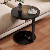 Small Round Coffee Table Simple Sofa Side Table Compact Modern Home Furniture