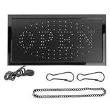 NNEDSZ LED Open Sign Light 48x25cm Neon Display Board with Hanging Chain for Shop Use