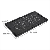 NNEDSZ LED Open Sign Light 48x25cm Neon Display Board with Hanging Chain for Shop Use